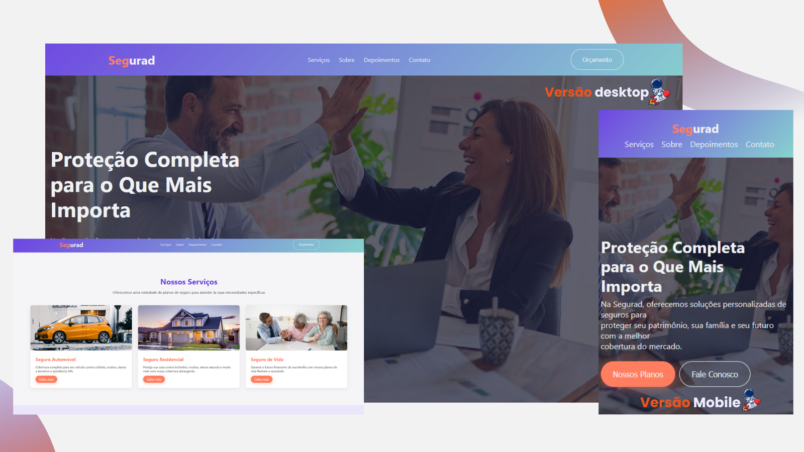 banner criação de sites