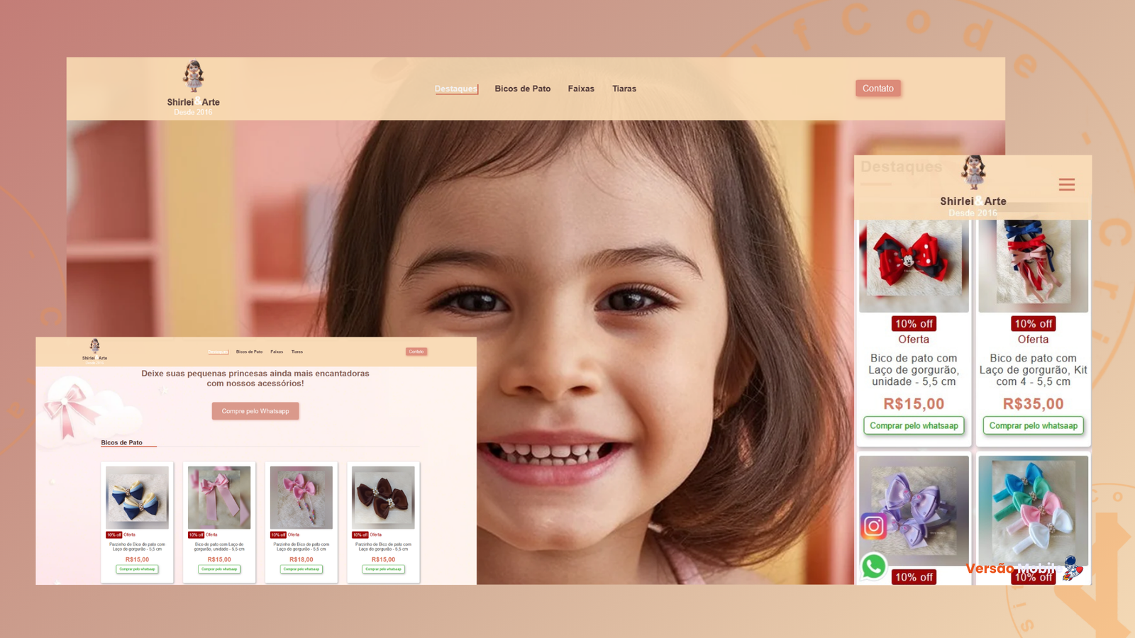 banner criação de sites